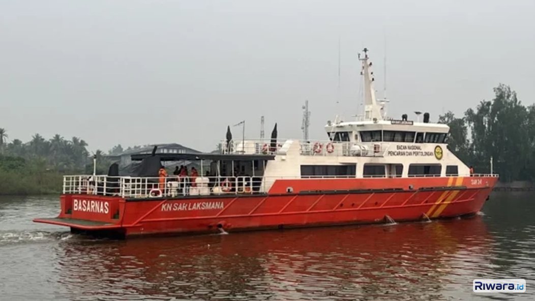 Kapal SAR Basarnas KN SAR Laksmana 241 dikerahkan untuk pencarian korban